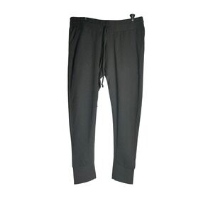 Free People Movement Black Sweatpants Joggers Drawstring Size Large